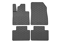 Rubber mats suitable for Volvo EX30 2023- (4-piece + mounting system)