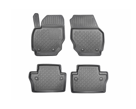 Rubber mats suitable for Volvo V70 III / XC 70 (II) 2007-2016