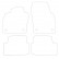Velor car mats Audi A1 2019 - 4 pieces, Thumbnail 2