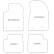 Velor Car Mats for Alfa Romeo Giulietta 2016- 4-piece, Thumbnail 2