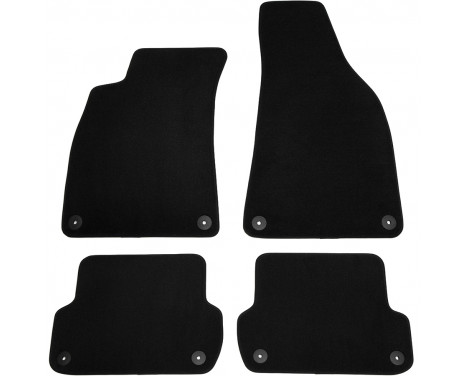 Velor Car Mats for Audi A4 2005-2008 4-piece