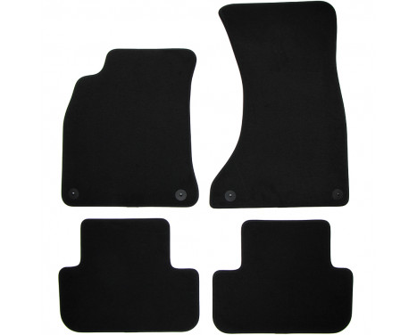 Velor Car Mats for Audi A4 2009- 4-piece