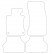 Velor Car Mats for BMW 5-Series E60 / E61 2003-2010 4-piece, Thumbnail 3
