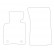 Velor Car Mats for BMW Z4 E85 Cabrio 2003-2008 2-piece, Thumbnail 2