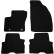 Velor Car Mats for Ford C-Max 2003-2011 4-piece