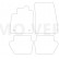 Velor Car Mats for Ford Puma 2020- 4-piece, Thumbnail 2
