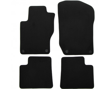 Velor Car Mats for Mercedes-Benz ML Class W164 2005-2012 4-piece