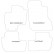 Velor Car Mats for Mitsubishi Outlander PHEV 2013 - 4 pieces, Thumbnail 2