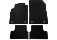 Velor Car Mats for Opel Astra J 2010 / Cascada 2013- 4-piece