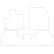 Velor Car Mats for Opel Combo 2019 3-part, Thumbnail 2