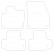 Velor Car Mats for Range Rover Evoque Cabrio 2016 - 4 pieces, Thumbnail 2