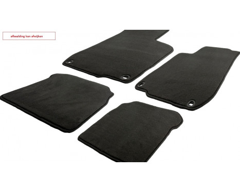 Velor car mats for Skoda Citigo 2019- 4-piece