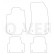 Velor Car Mats suitable for Alfa Romeo 159 2005-2011 4th, Thumbnail 2