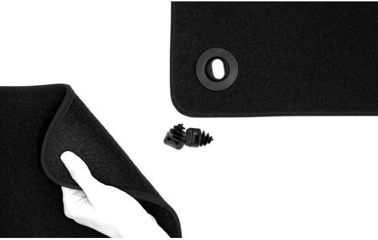 Velor car mats suitable for BMW 3-Series E90/E91 2004-2011, Image 5