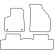 Velor car mats suitable for Daewoo Tacuma 2000-2004, Thumbnail 6