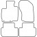 Velor car mats suitable for Mitsubishi Outlander III 2012, Thumbnail 2