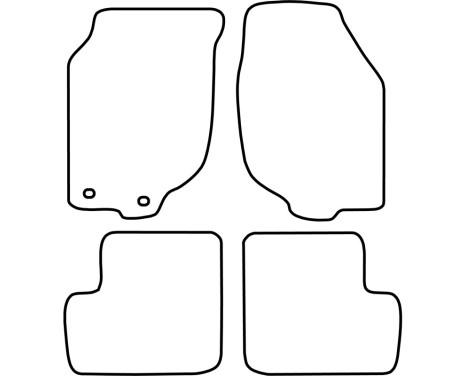 Velor car mats suitable for Rover Streetwise 2003-2005, Image 6