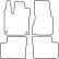 Velor car mats suitable for Smart ForTwo II 2007-, Thumbnail 6