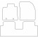 Velor car mats suitable for Toyota Avensis 2009-2012, Thumbnail 6