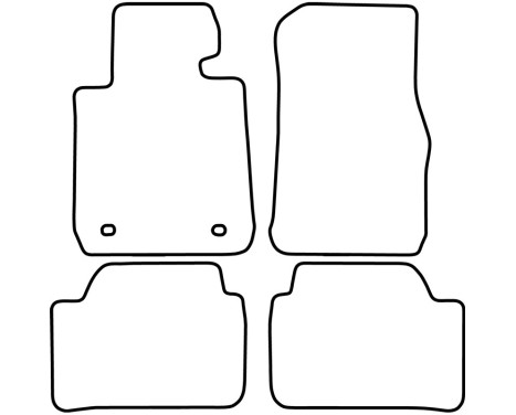 Velour car mats suitable for BMW 1 Series F20, Image 6