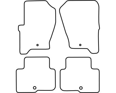 Velour car mats suitable for Landrover Discov, Image 6