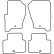 Velour car mats suitable for Landrover Discov, Thumbnail 6