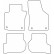 Velour car mats suitable for Volkswagen Golf, Thumbnail 6