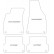 Velours car mats Audi A4 2001-2005 4-part, Thumbnail 2