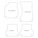 Velours car mats Audi A7 2010- 4-parts, Thumbnail 2