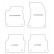Velours car mats Audi A8 2011- 4-parts, Thumbnail 2