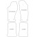 Velours car mats Audi Ur-Quattro 20V 1988-1991 4-part, Thumbnail 2
