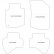 Velours car mats Citroen C1 2005-2010 4-piece, Thumbnail 3