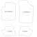 Velours car mats Citroen C3 Pluriel 4-piece, Thumbnail 2