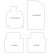 Velours car mats Citroen C6 2007- 4-piece, Thumbnail 2