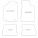 Velours car mats Citroen Saxo 1996-2000 4-piece, Thumbnail 2
