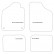 Velours car mats Fiat Uno 1989-1994 4-piece, Thumbnail 2