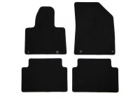 Velours Car Mats for Citroen C5 2008- 4-piece