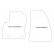Velours Car Mats for Citroen Nemo 2008- 2-piece, Thumbnail 2