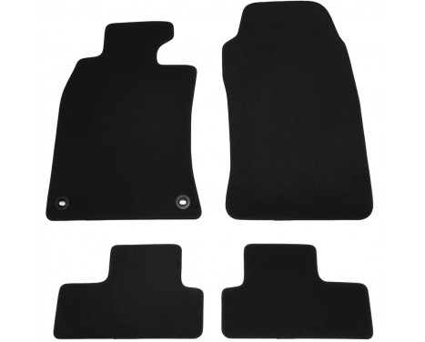 Velours Car Mats for New Mini R50 2001-2006 4-piece