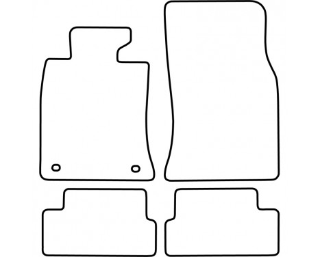 Velours car mats New Mini 2007-2013 4-piece, Image 2