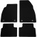 Velours car mats Opel Insignia 2008-2013 4-piece