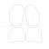 Velours car mats Skoda Roomster 2006-2012 4-piece, Thumbnail 2