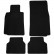 Velours car mats suitable for BMW 5-Series E39 1996-2003 4-d