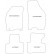 Velours car mats suitable for Fiat Punto 2003-2008 3-piece, Thumbnail 2