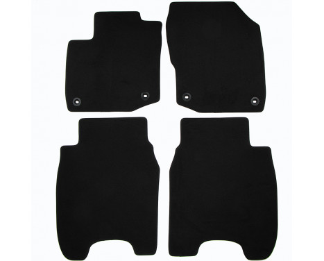 Velours Car Mats suitable for Honda Civic 2012- 4-piece