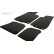 Velours car mats suitable for Kia Picanto 2017-2019 4-piece