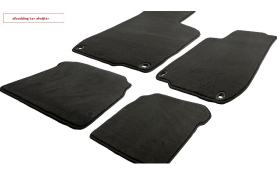 Velours car mats suitable for Kia Picanto 2017-2019 4-piece