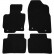 Velours car mats suitable for Mazda CX5 2012- 4-piece