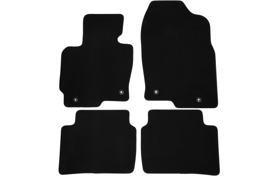 Velours car mats suitable for Mazda CX5 2012- 4-piece