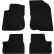 Velours car mats suitable for Peugeot 208 2012- 4-piece